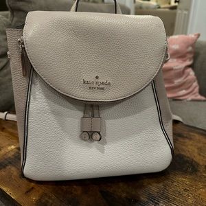 Kate Spade New York Women's Bag Leila Leather Medium Backpack